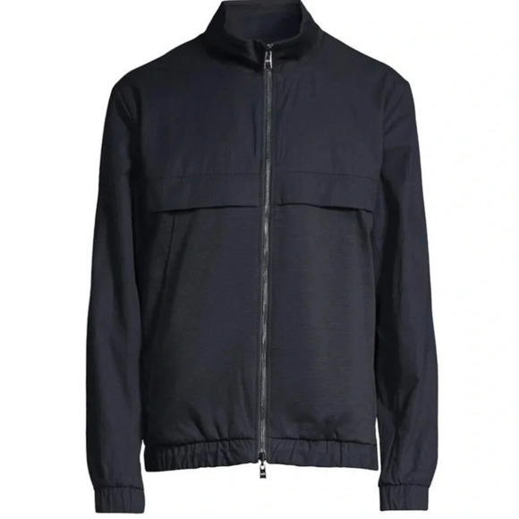 NWT Boss Seager Full Zip Unisex Jacket Black size Large - Picture 1 of 8